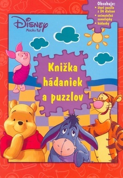 Macko Puf - Knižka hádaniek a puzzlov