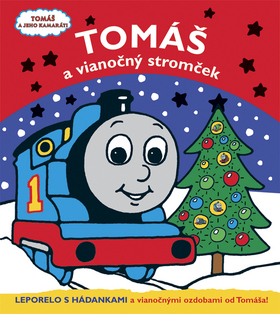 Tomáš a vianočný stromček - Leporelo s hádankami a vianočnými ozdobami