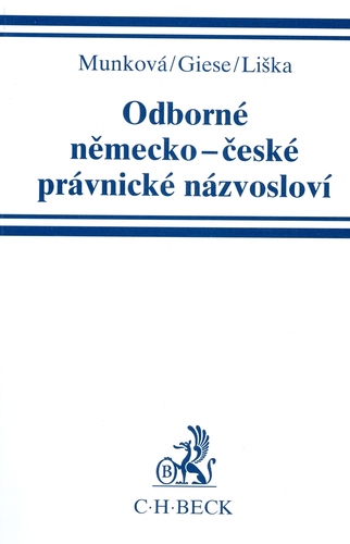 Odborné německo-české právnické názvosloví