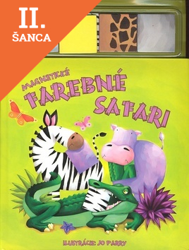 Lacná kniha Magnetické farebné safari