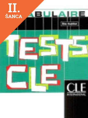 Lacná kniha Tests CLE Vocabulaire Intermediare