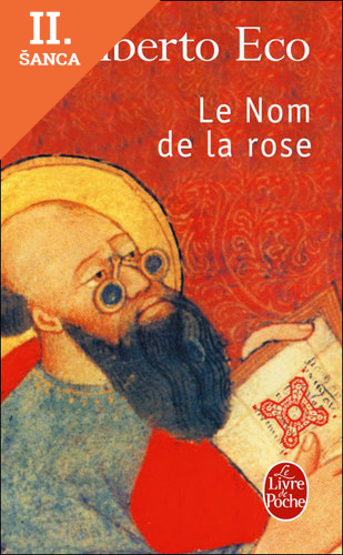 Lacná kniha Le Nom de la Rose