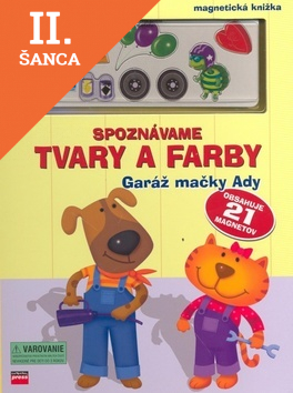 Lacná kniha Spoznávame tvary a farby Garáž mačky Ady