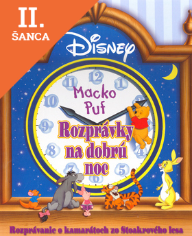 Lacná kniha Rozprávky na dobrú noc - Macko Puf