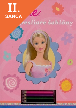 Lacná kniha Barbie - Kresliace šablóny