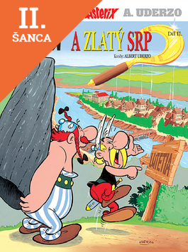 Lacná kniha Asterix a zlatý srp - II.díl - 5.vydání