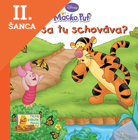 Lacná kniha Kto sa tu schováva? - Macko Puf