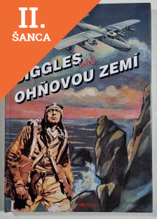 Lacná kniha Biggles nad ohňovou zemí