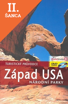 Lacná kniha Západ USA - národní parky - turistický průvodce + DVD