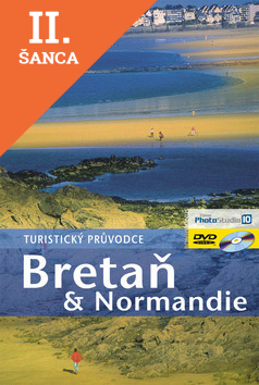 Lacná kniha Bretaň & Normandie - turistický průvodce + DVD