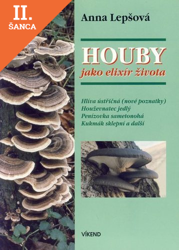Lacná kniha Houby jako elixír života