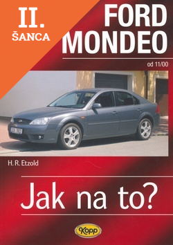 Lacná kniha Ford Mondeo od 11/00