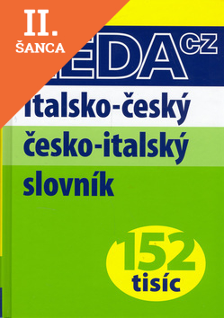 Lacná kniha Italsko-český česko-italský slovník- 152tisíc