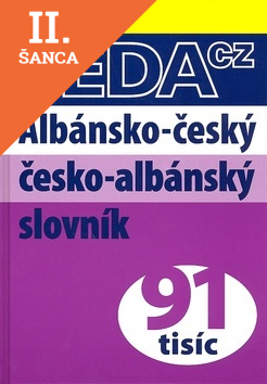 Lacná kniha Albánsko-český česko-albánsky slovník