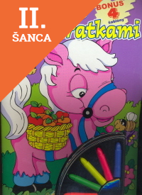 Lacná kniha Kreslíme so zvieratkami - s koníkom
