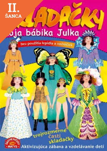 Lacná kniha Moja bábika Julka - skladačka