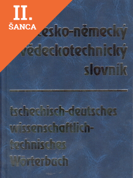Lacná kniha Česko-německý vědeckotechnický slovník
