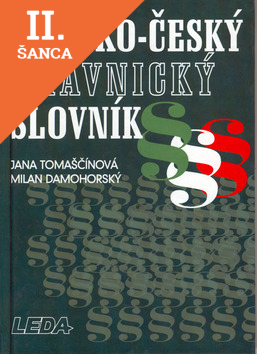 Lacná kniha Italsko-Český právnický slovník