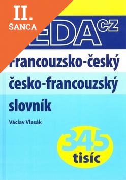 Lacná kniha Francouzsko-český, česko-francouzský slovník 345 tisíc