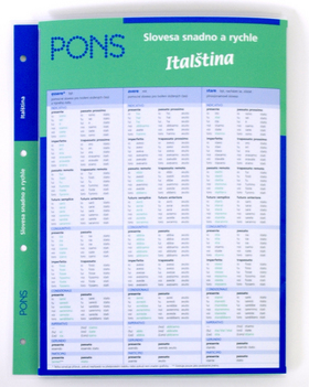 Slovesa snadno a rychle - Italština