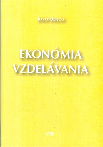 Kniha Ekonómia vzdelávania - Jozef Benčo