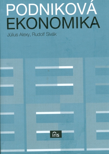 Kniha Podniková ekonomika - Július Alexy,neuvedený