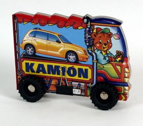 Kamión - leporelo s kolieskami