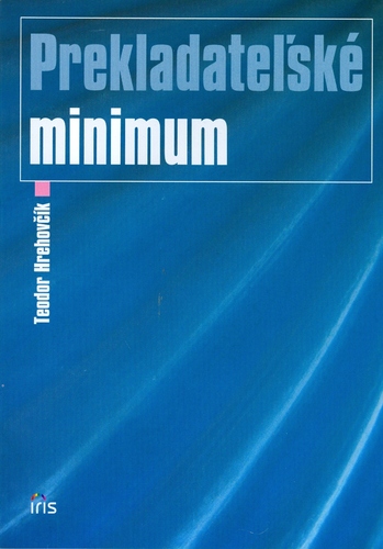 Kniha Prekladateľské minimum