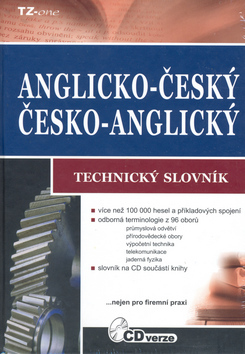 Anglicko-český, česko-anglický technický slovník + CD