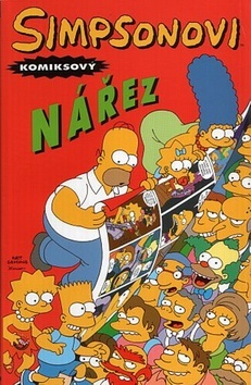 Kniha Simpsonovi - Komiksový nářez