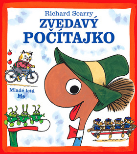 Kniha Zvedavý Počítajko - Richard Scarry,neuvedený