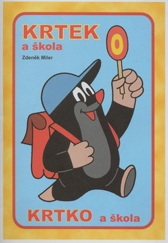 Krtek a škola - omalovánka