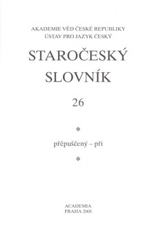 Staročeský slovník 26