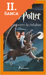 Lacná kniha Harry Potter y el Prisionero