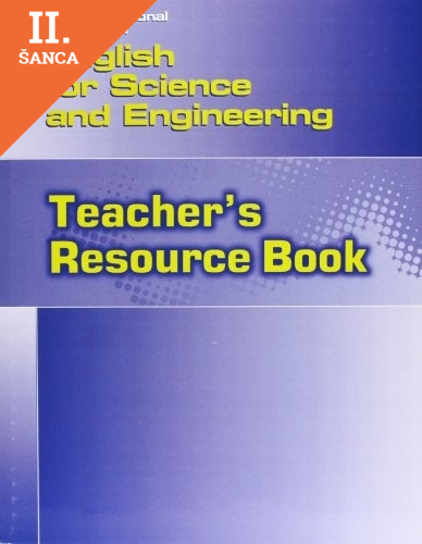 Lacná kniha English for Science and Engineering: Teacher Resource Book (Professional English)