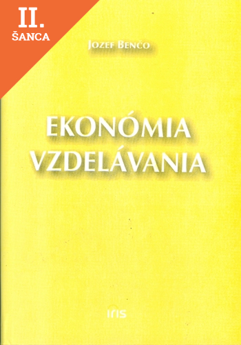 Lacná kniha Ekonómia vzdelávania