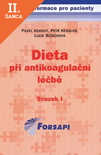 Lacná kniha Dieta při antikoagulační léčbě