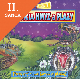 Lacná kniha Expedícia hmyz a plazy - Posvieť si na hmyz a plazy!