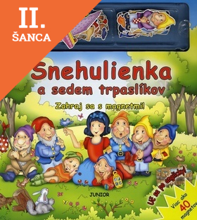Lacná kniha Snehulienka a sedem trpaslíkov - Zahraj sa s magnetmi!