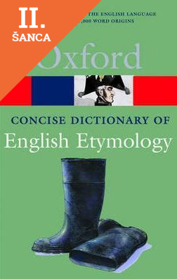 Lacná kniha Oxford Concise Dictionary of English Etymology (Oxford Paperback Reference)