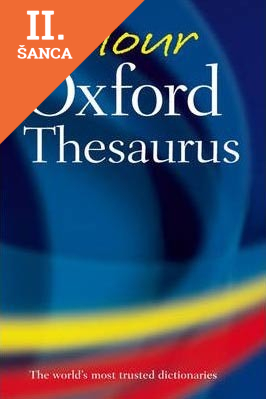 Lacná kniha Colour Oxford Thesaurus