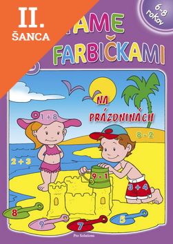 Lacná kniha Počítame s farbičkami na prázdninách
