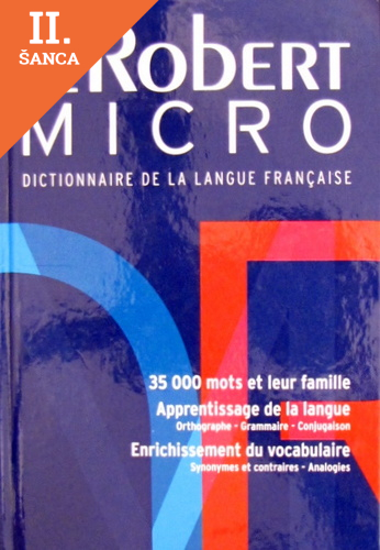 Lacná kniha Le Robert Micro