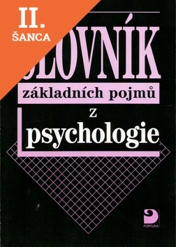 Lacná kniha Slovník základních pojmů z psychologie