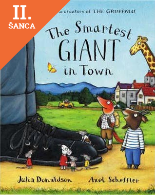 Lacná kniha The Smartest Giant in Town (Book & CD)