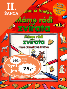 Lacná kniha Máme rádi zvířata