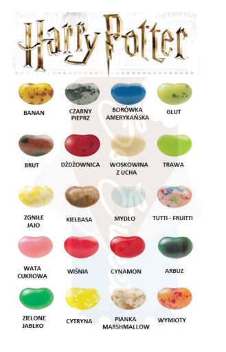 Jelly Belly Harry Potter - Bertie Bots, 54g