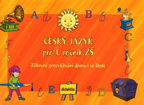Kniha Český jazyk (1. roč. ZŠ) - zábavné procvičování
