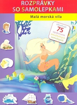 Malá morská víla - Rozprávky so samolepkami