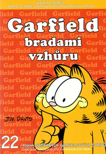 Kniha Garfield bradami vzhůru (č.22)
